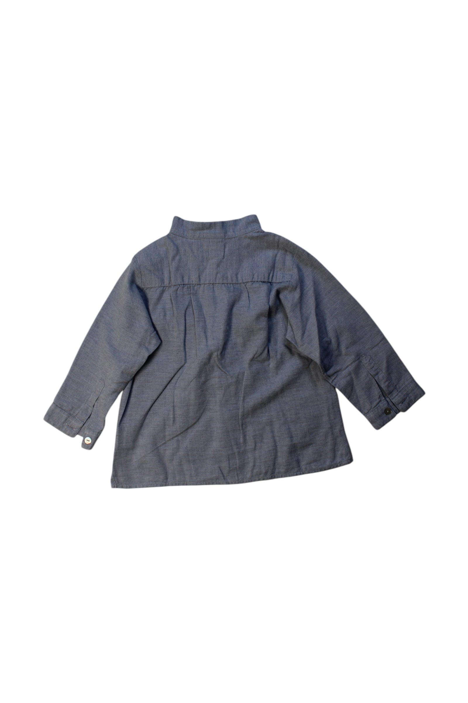 Bonton Button-Down Long Sleeve Shirt 2T、mySite、g9winljtr