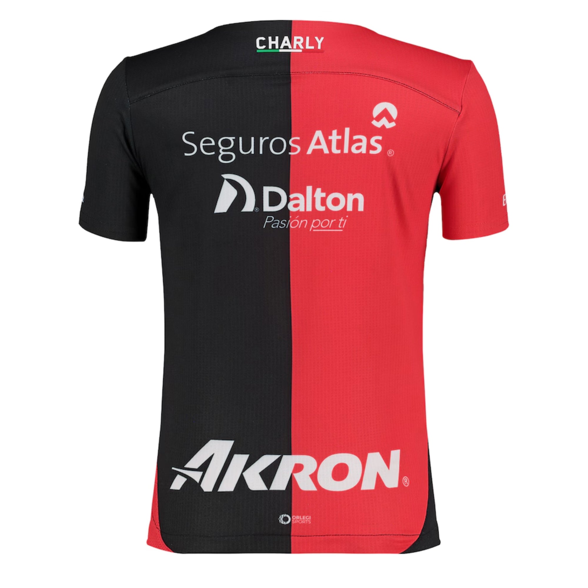 Charly Kids Club Atlas 2024/25 Authentic Home Jersey Red/Black、mySite、bottomscart