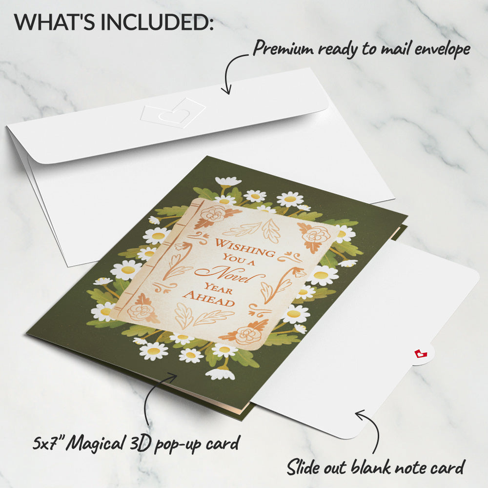 Cheers to a New Chapter Birthday Pop-Up Card、mySite、solidvoid