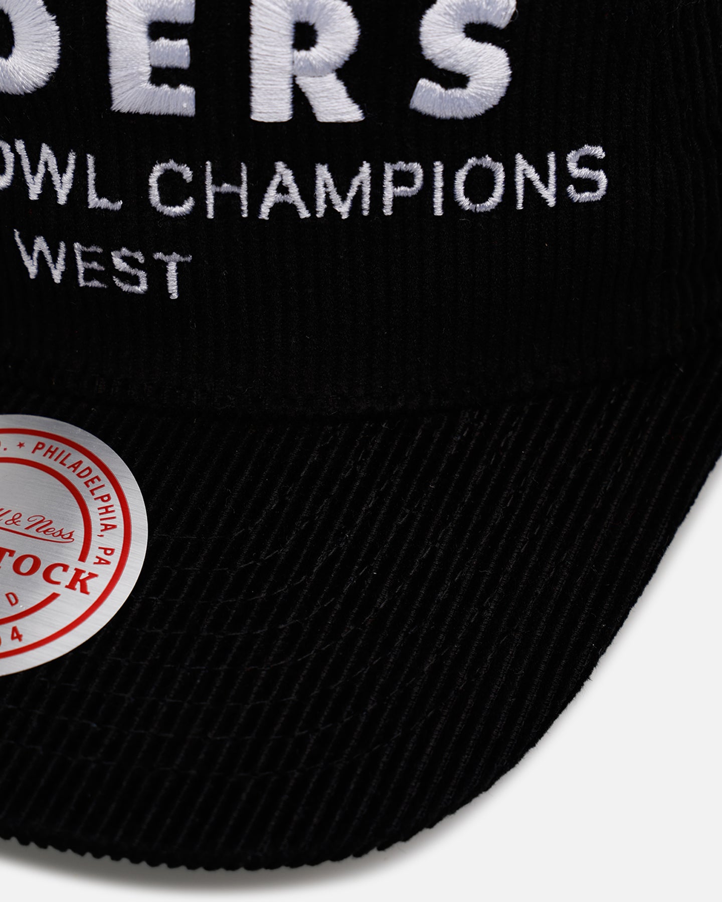 Mitchell & Ness Las Vegas Raiders 'Worldwide' Deadstock Corduroy Snapback Black、mySite、zt4zffjzw