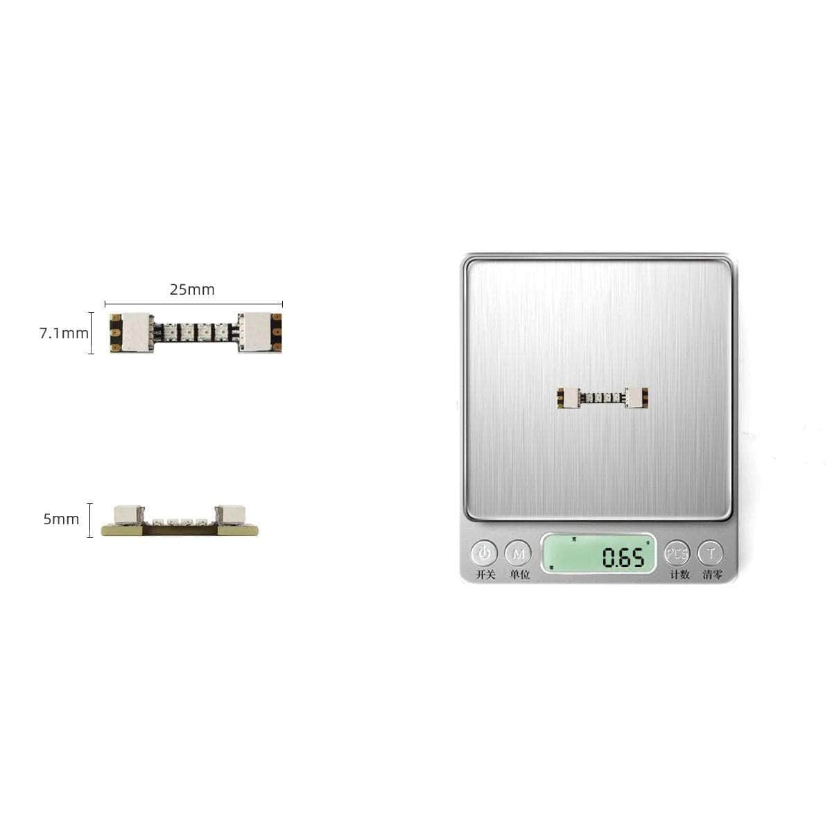  HGLRC RGB LED Lite 4 Pack - (25mm)、mySite、merchandisen