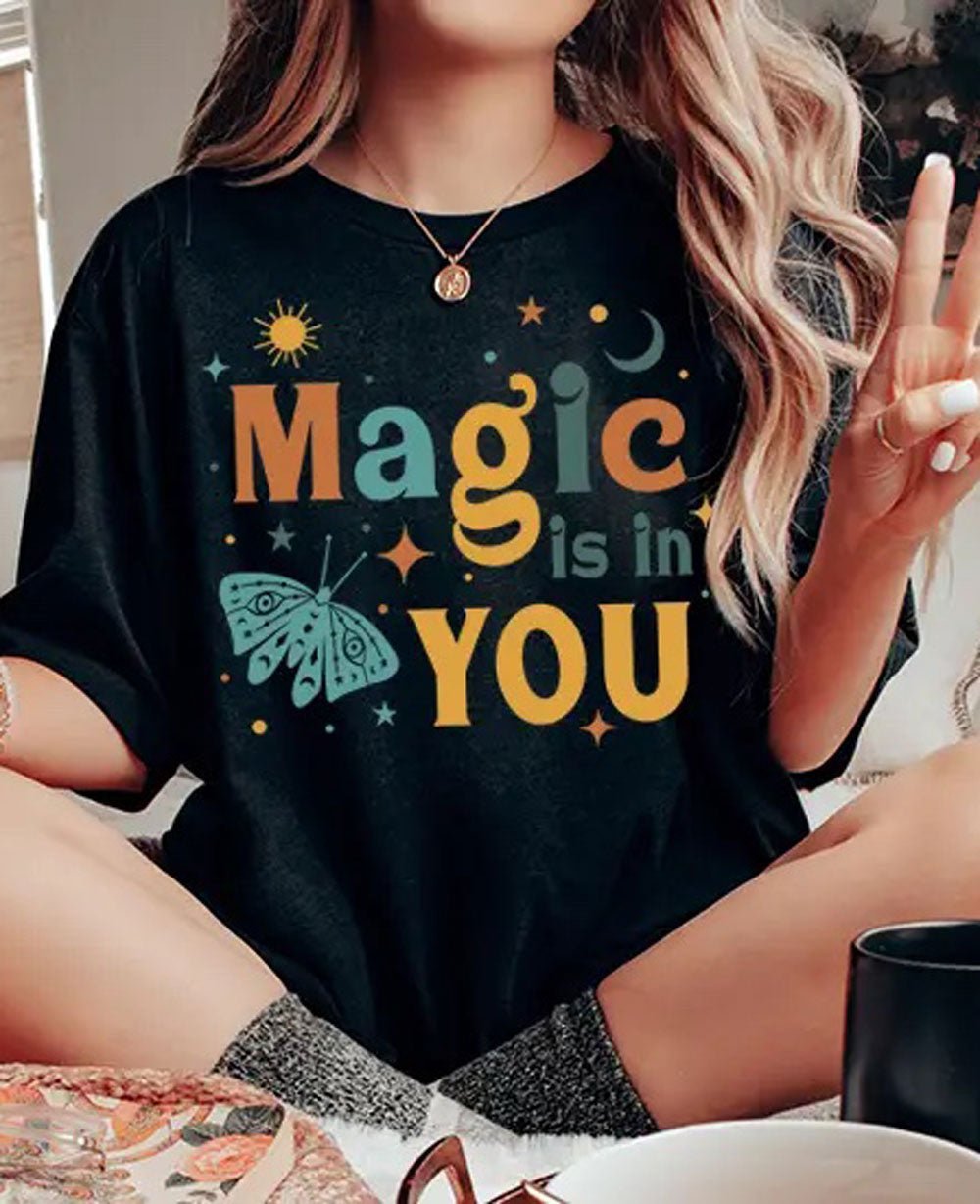 Magic is in You Cotton T-Shirt、mySite、topwebapps