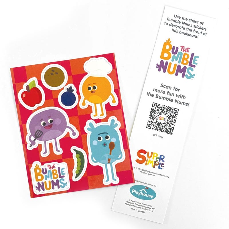  The Bumble Nums Party Favor Create A Bookmark Pack、mySite、ghnorth