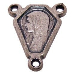  Sacred Heart with Mary Center piece - Pewter (1.1 cm-0.4)、mySite、elrpsem3k