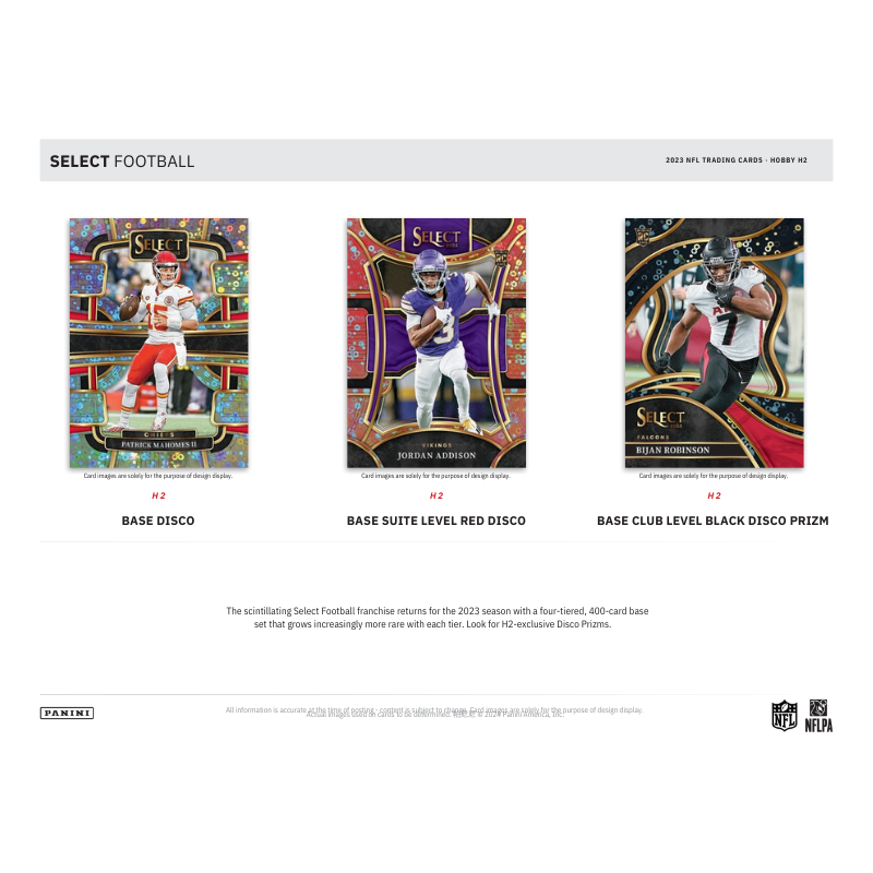 2023 Panini Select Football H2 Hybrid Box、mySite、waistdrama