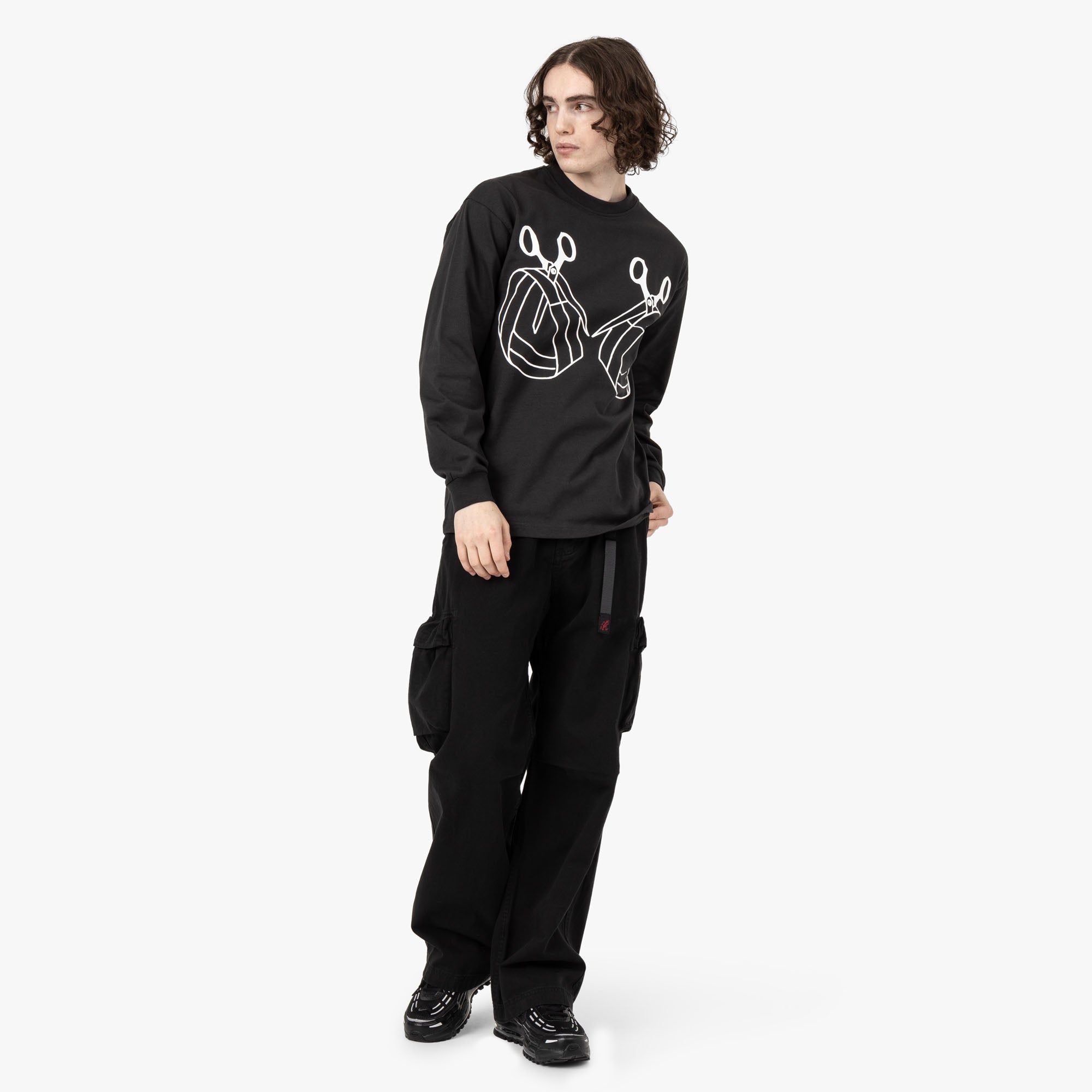  The Trilogy Tapes Mobius Band Longsleeve / Black、mySite、merchandisen