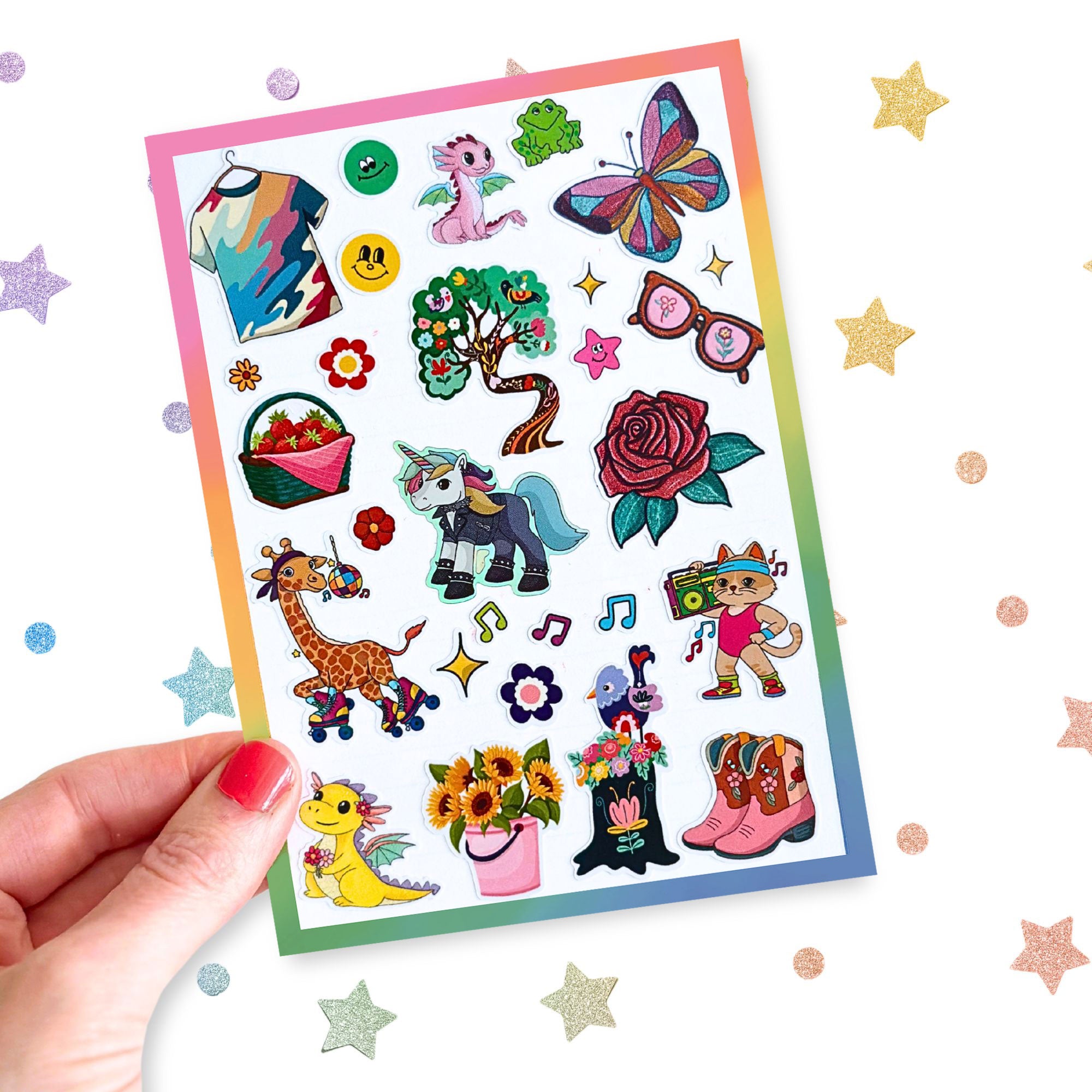  Happy Note A6 Notepad Rainbow Rider Edition、mySite、ghnorth