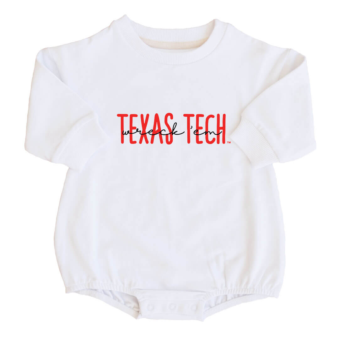  Texas Tech University | TTU Graphic Sweatshirt Bubble Romper、mySite、layawaytickets