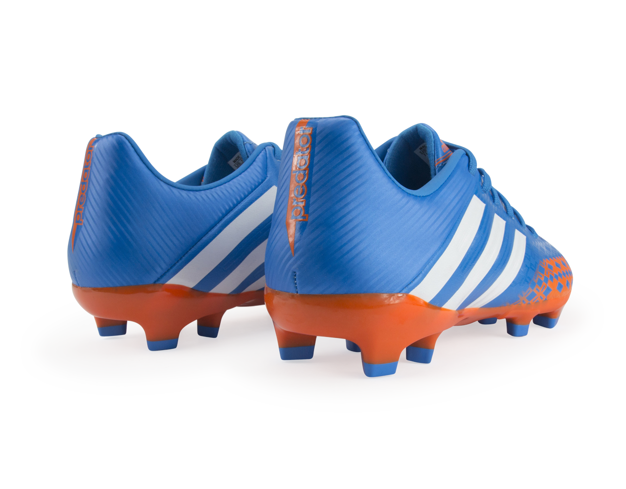 adidas Men's Predator Absolado LZ TRX FG Prime Blue/Running White/Orange、mySite、noshort