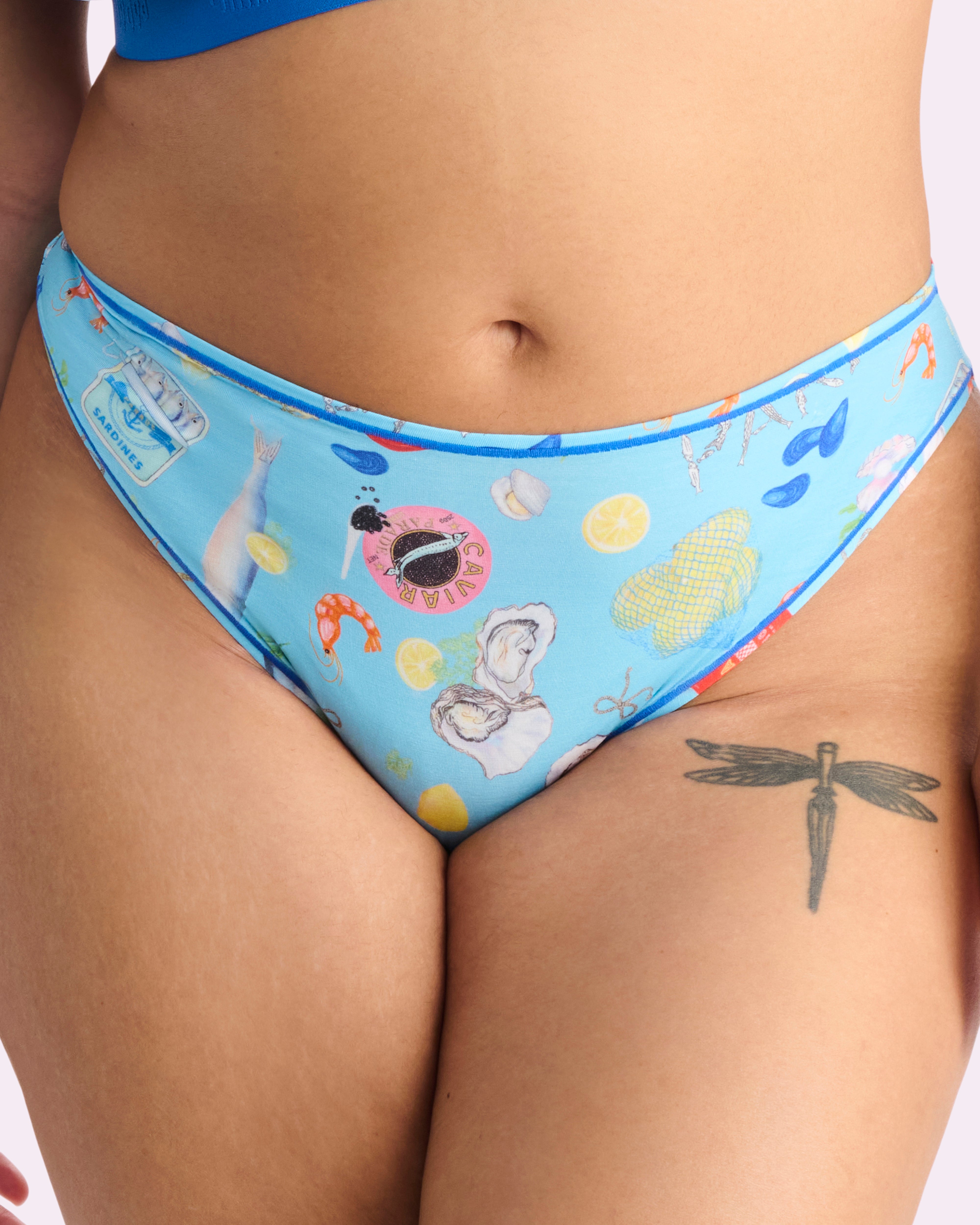 Vintage High Cut Cheeky | New:Cotton (Seaside Paradise)、mySite、bengalsvssteelers