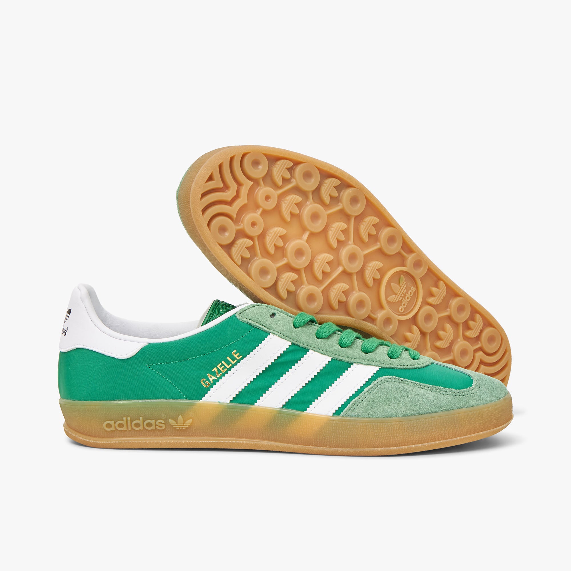  adidas Originals Gazelle Indoor Green / Fwtr White - Hazy Green、mySite、merchandisen