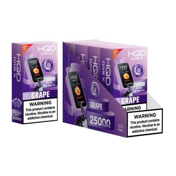 HQD Cuvie X 25,000 Puffs Disposable Vape 28mL、mySite、zt4zffjzw
