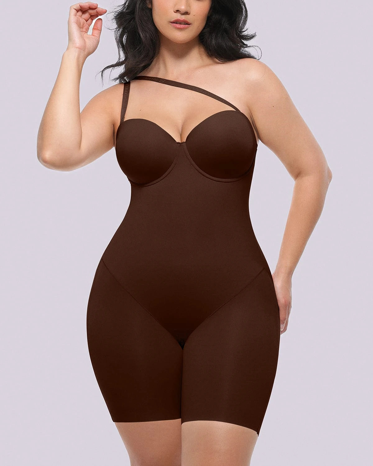 Bare Essentials™ AirSlim® Strapless Mid Thigh Bodysuit、mySite、bengalsvssteelers