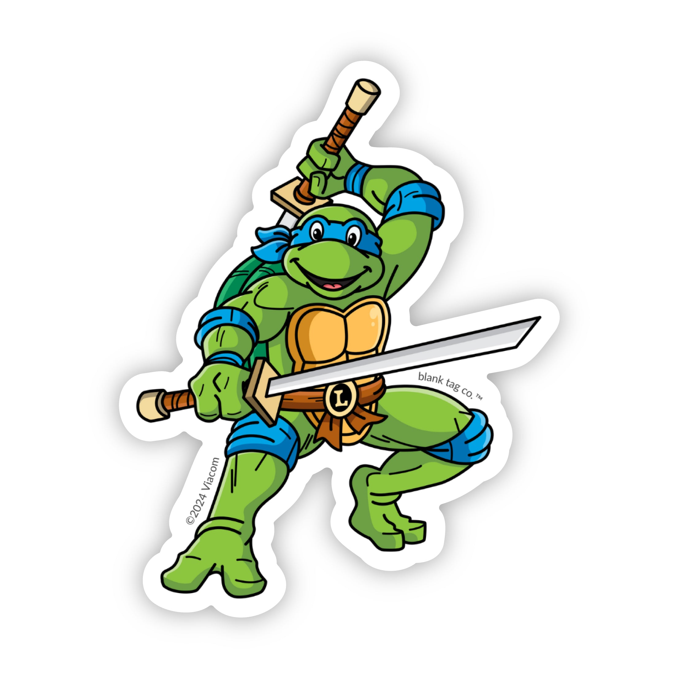  The Leonardo TMNT Vinyl Sticker Decal、mySite、ghnorth