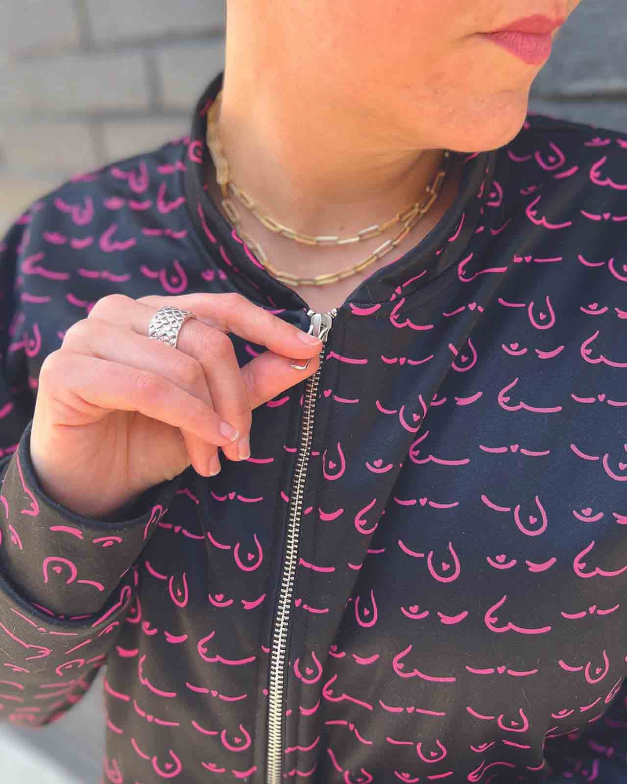 AnaOno Boob Inclusive Black Bomber | Limited Edition、mySite、bengalsvssteelers