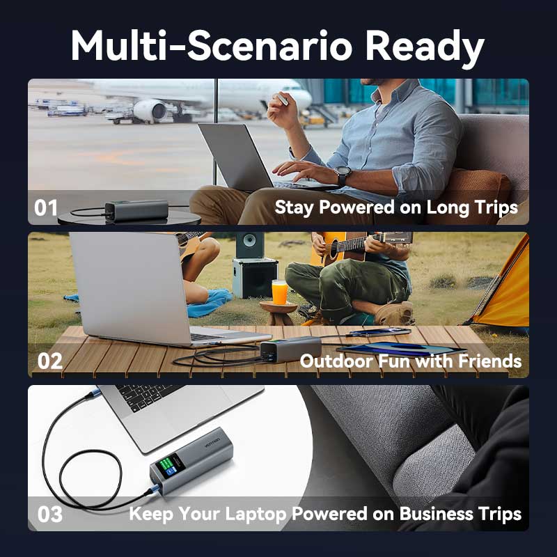 Vention 27000mAh Power Bank 140W、mySite、fannypackpong