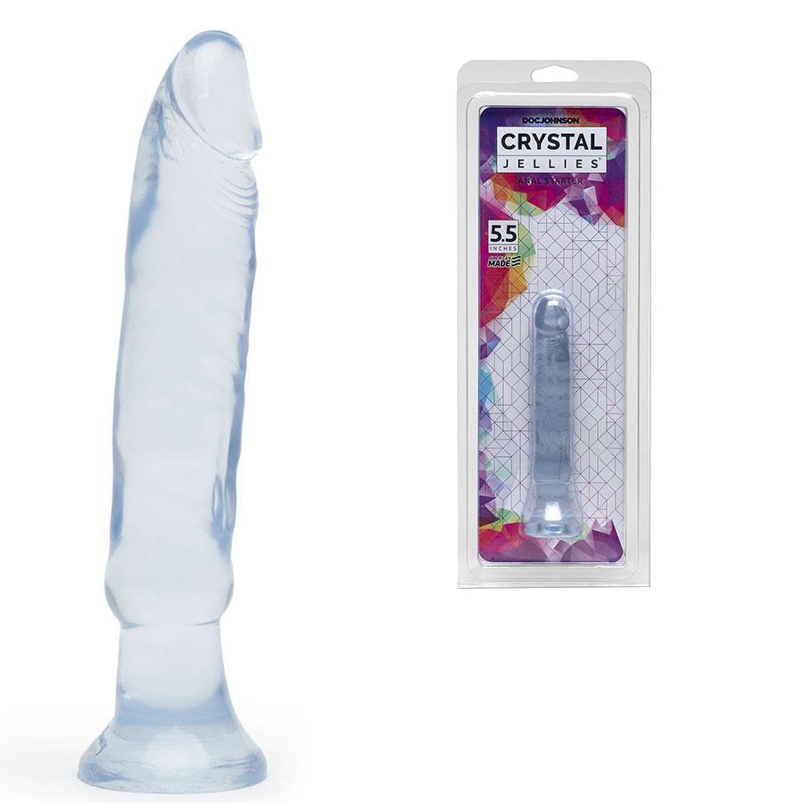 5.5 Inch Crystal Clear Anal Starter Dildo by Doc Johnson、mySite、bottomscart
