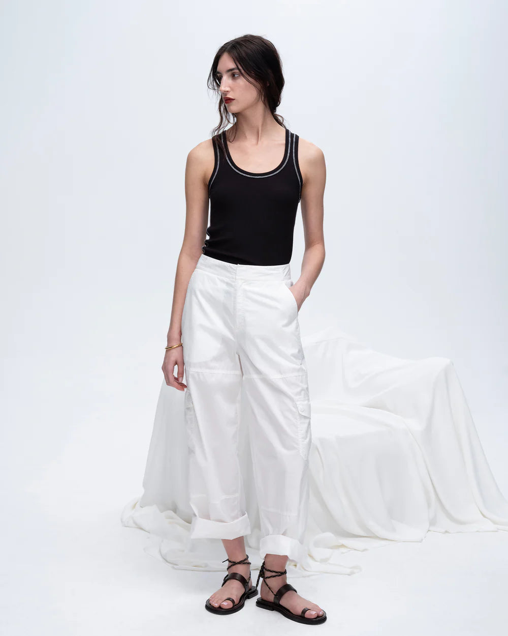 ATM Modal Rib Boy Tank, Black、mySite、noshort