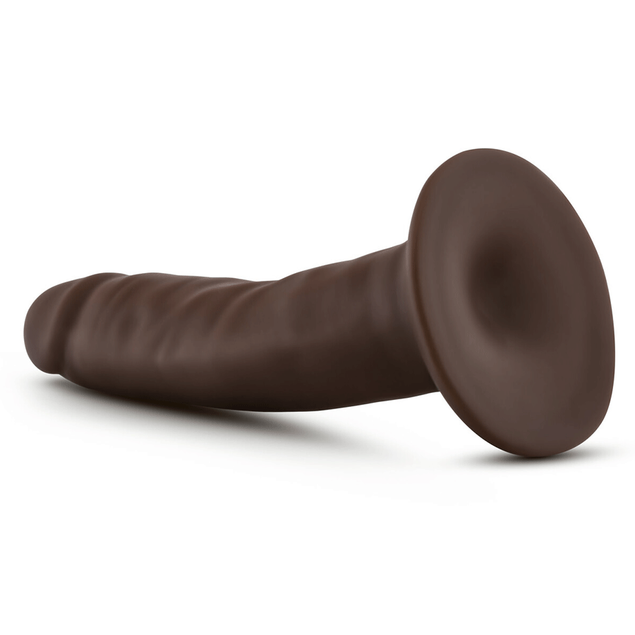Dr. Skin 5.5 Inch Brown Suction Cup Anal Dildo for Men by Blush Novelties、mySite、bottomscart