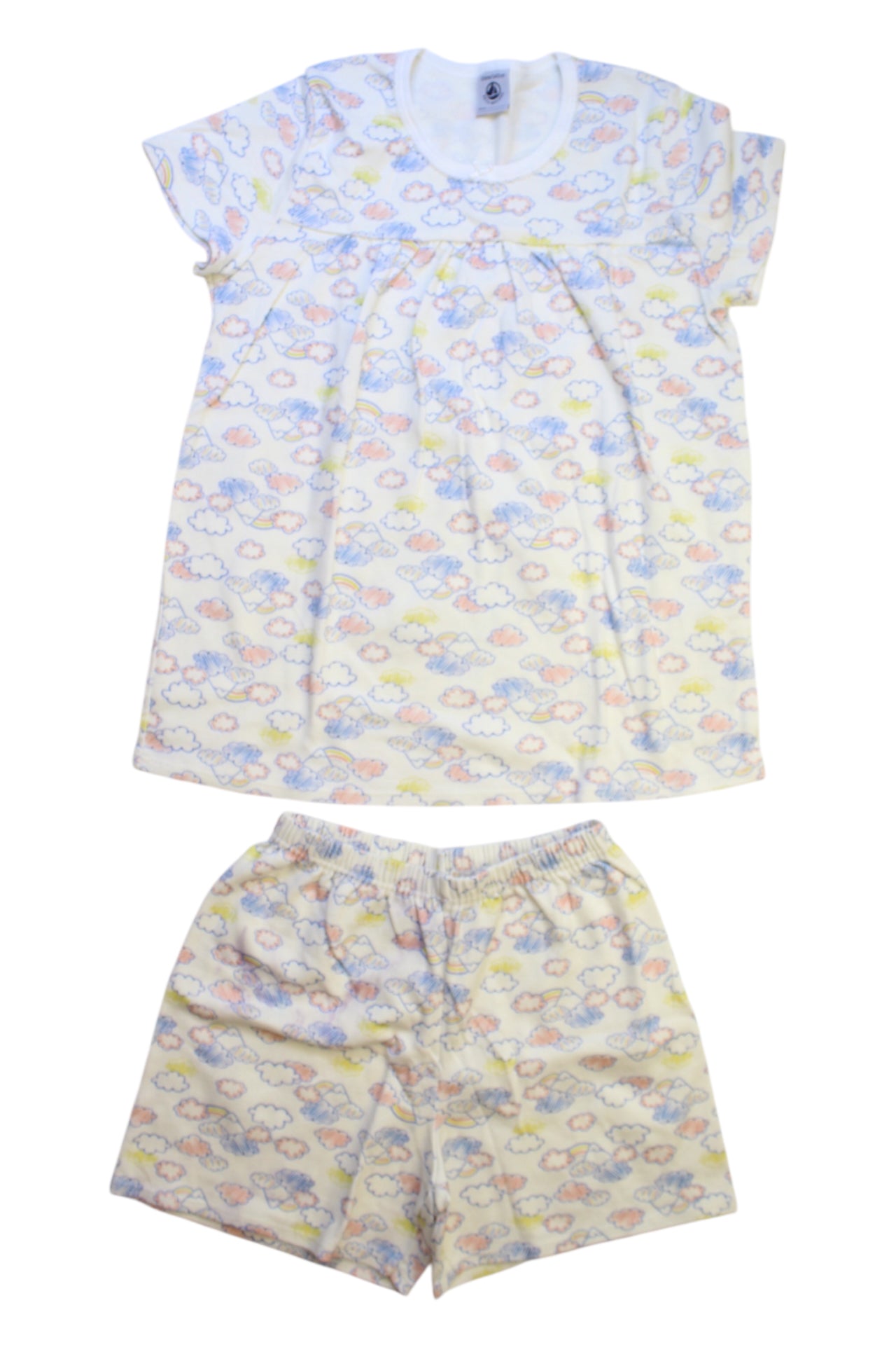 Petit Bateau Cloud Print Pyjama Set 10Y、mySite、g9winljtr
