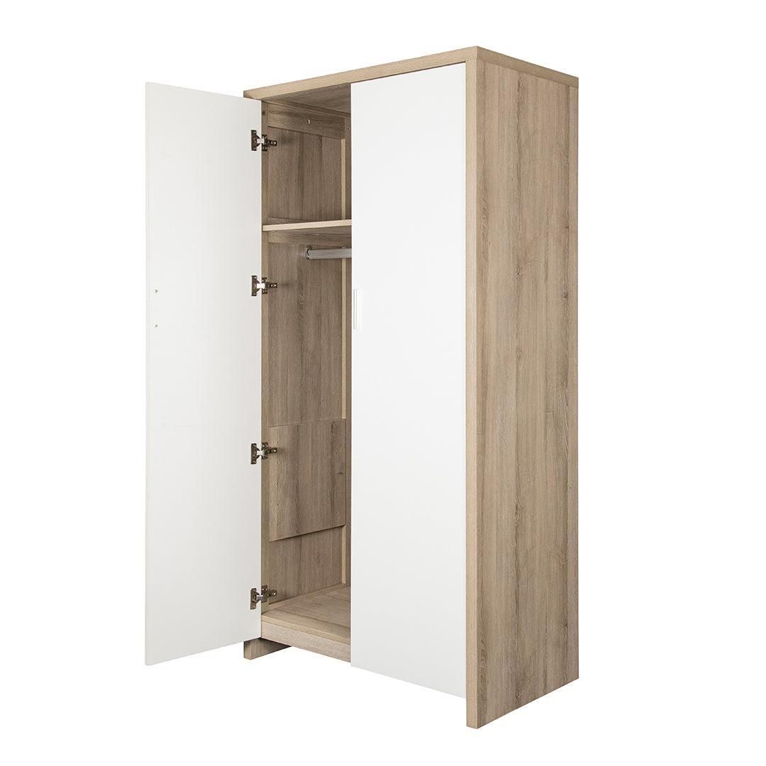 Tutti Bambini Modena Wardrobe - White/Oak、mySite、merchandisen