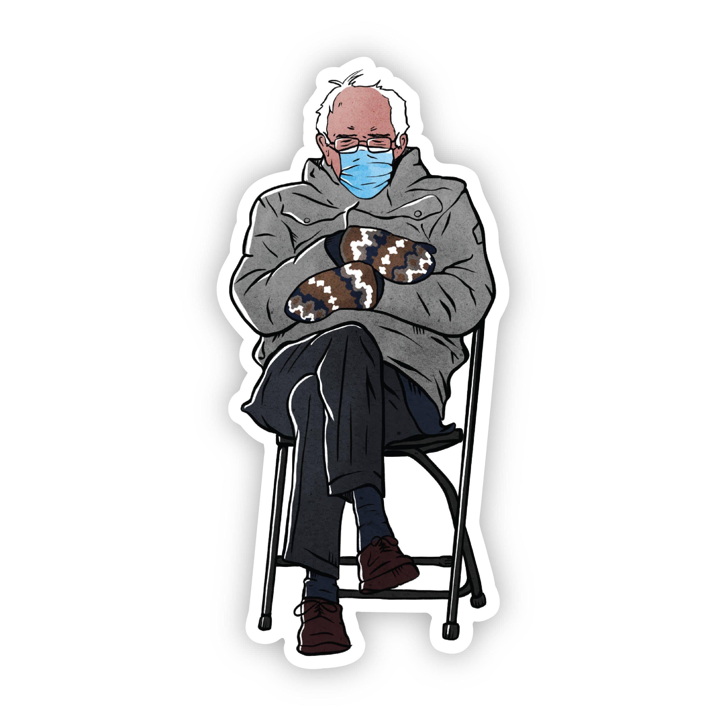  Bernie Sanders Chair Sticker、mySite、elrpsem3k