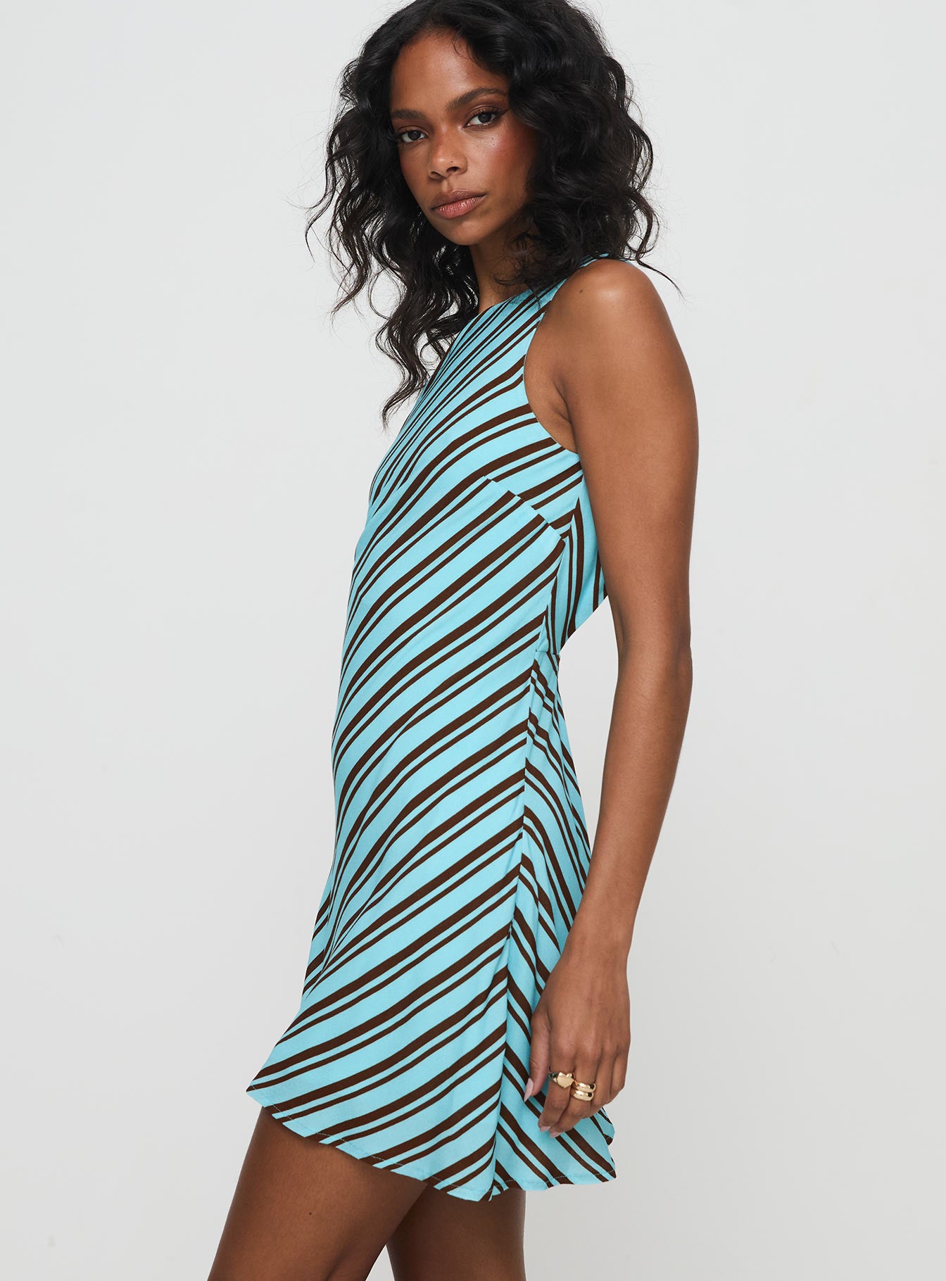 Chasing Stars Mini Dress Multi、mySite、solidvoid