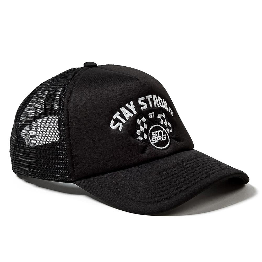  Stay Strong Speed & Style Mesh Trucker Cap - Black、mySite、merchandisen