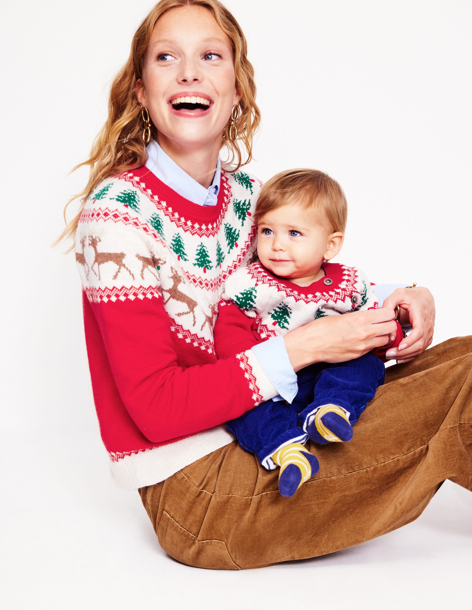  Fair Isle Sweater-Poppy Red Trees、mySite、ashleygrahame