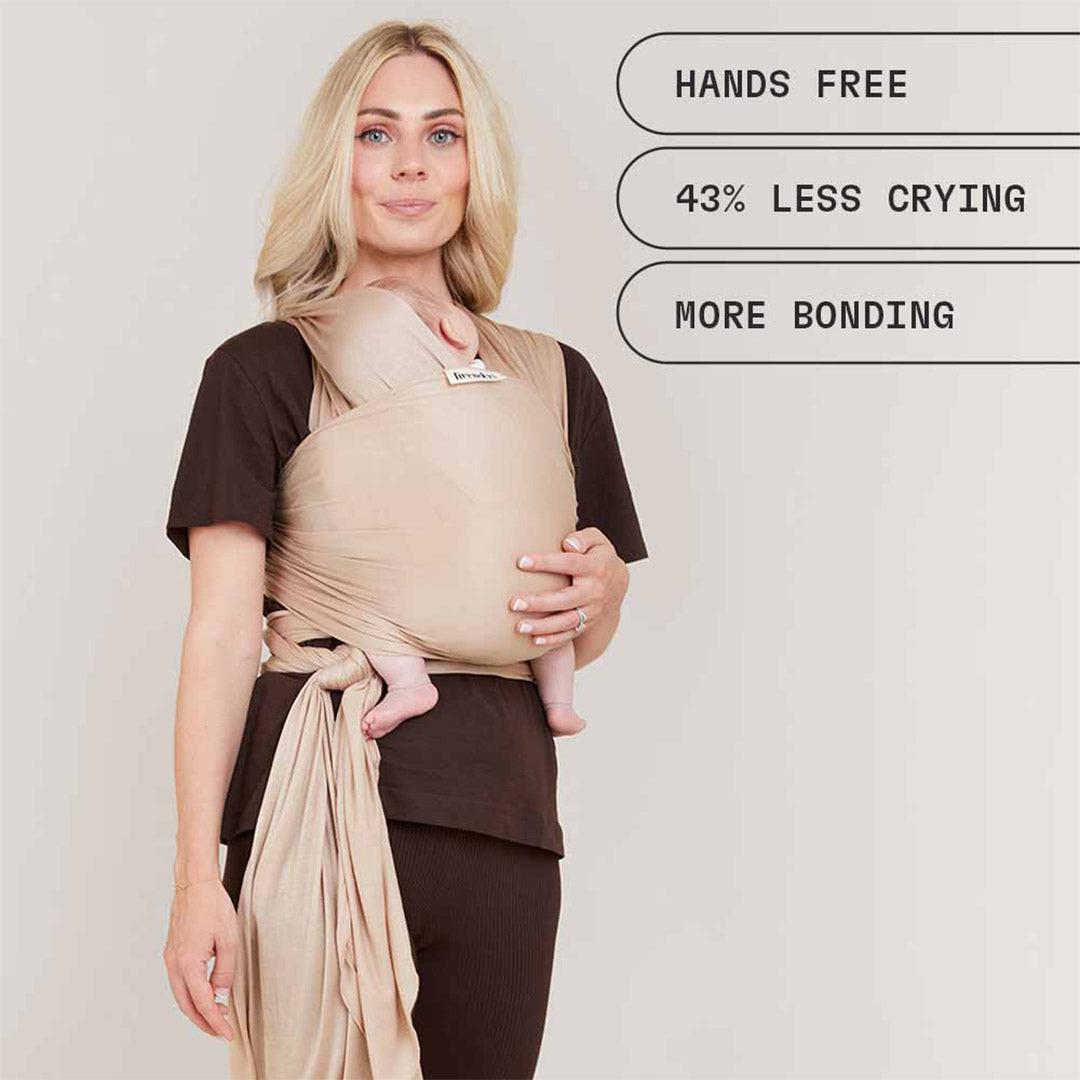  Freerider Co. Baby Wrap Carrier - Almond、mySite、merchandisen