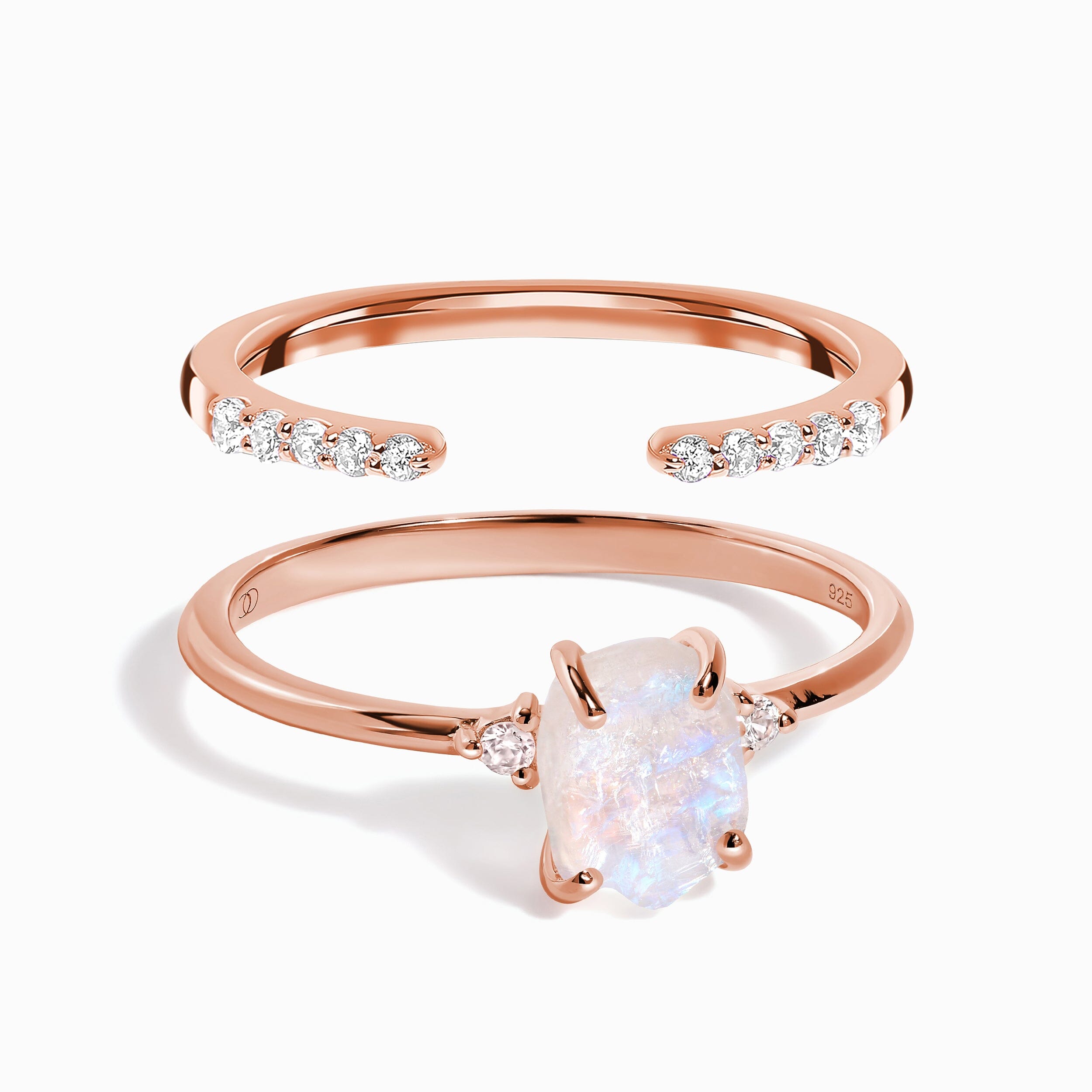 Petite Raw Allure Ring & Twinkling Band、mySite、hinf8tx79