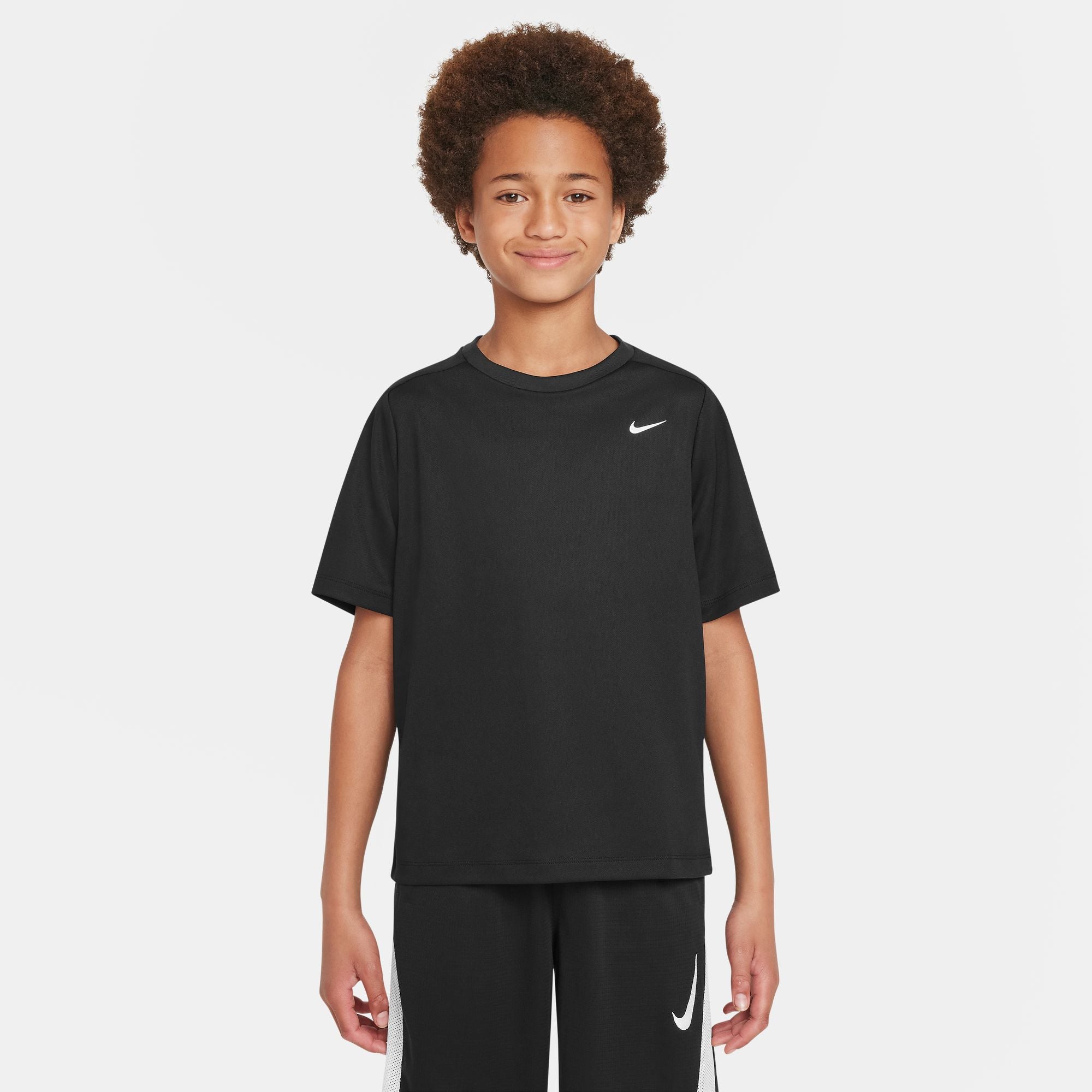 Nike Dri-FIT Multi Boys' Short Sleeve Shirt、mySite、neckold