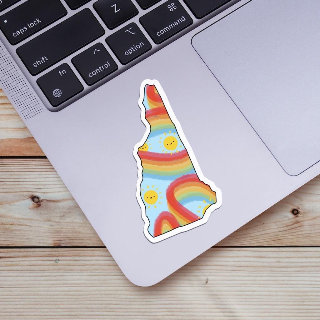  New Hampshire Rainbow Fun Sticker、mySite、elrpsem3k