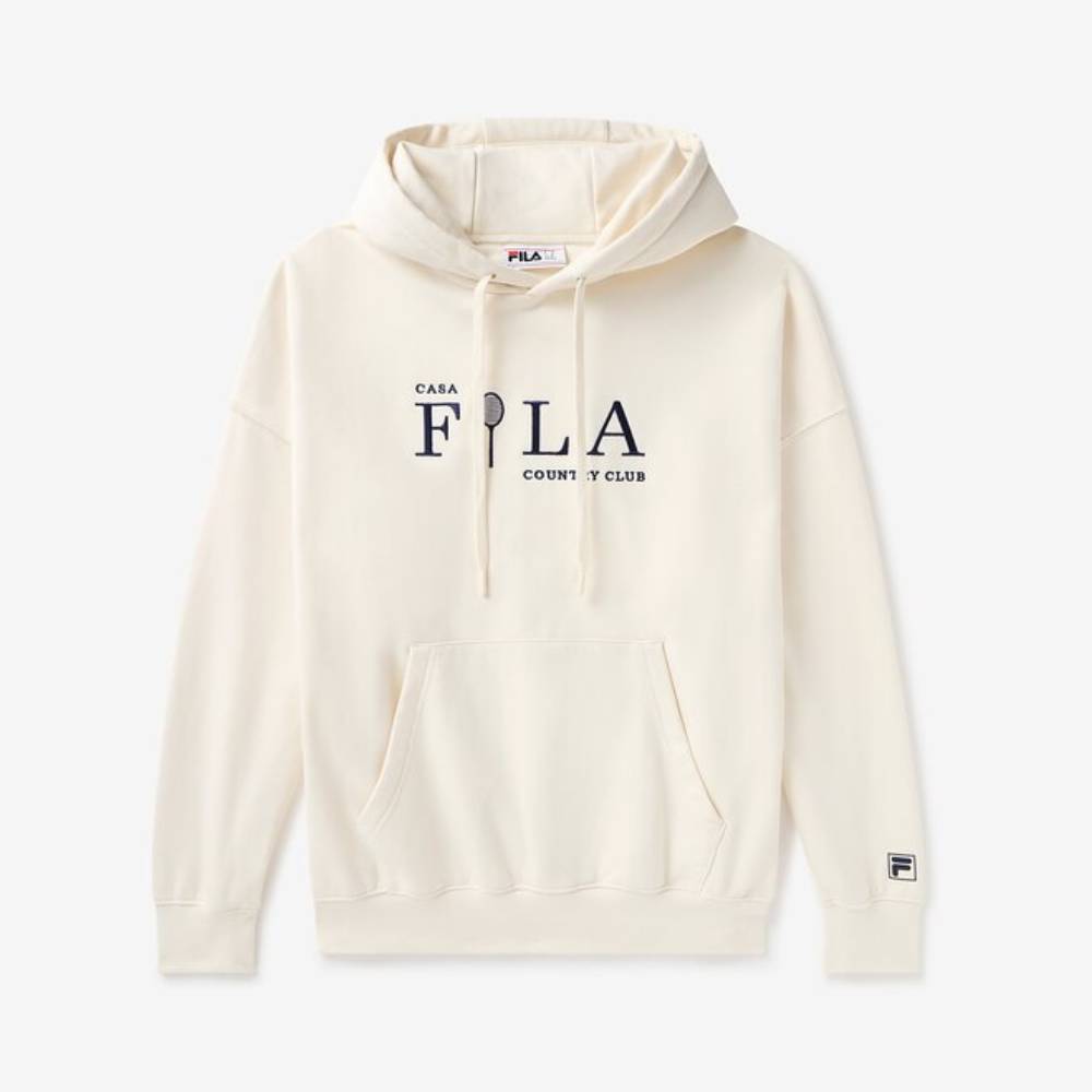 Fila Unisex Country Club Hoodie (Gardenia)