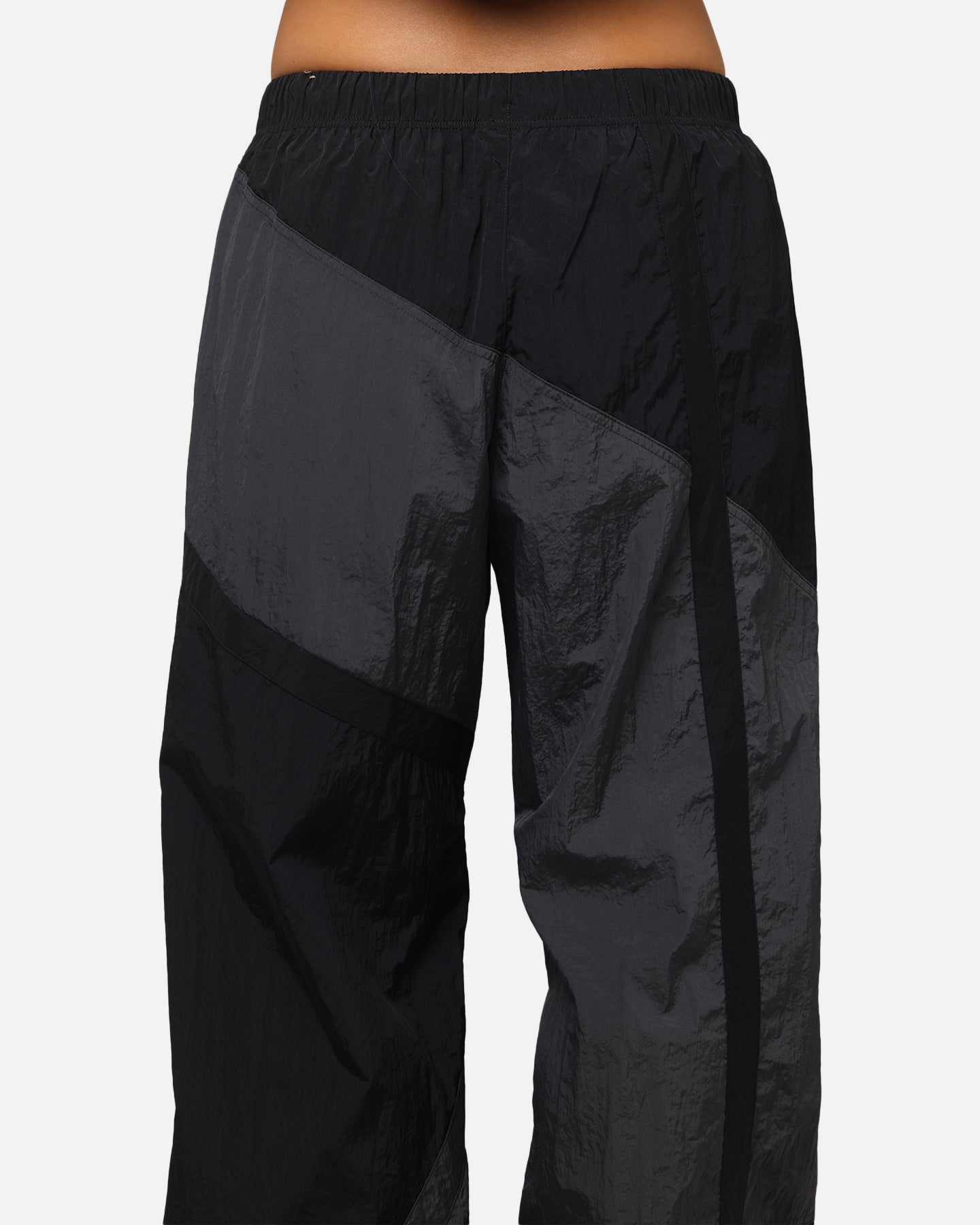 Nike Women's Sportswear Mid-Rise Street Woven Open-Hem Pants Anthracite/Black、mySite、zt4zffjzw