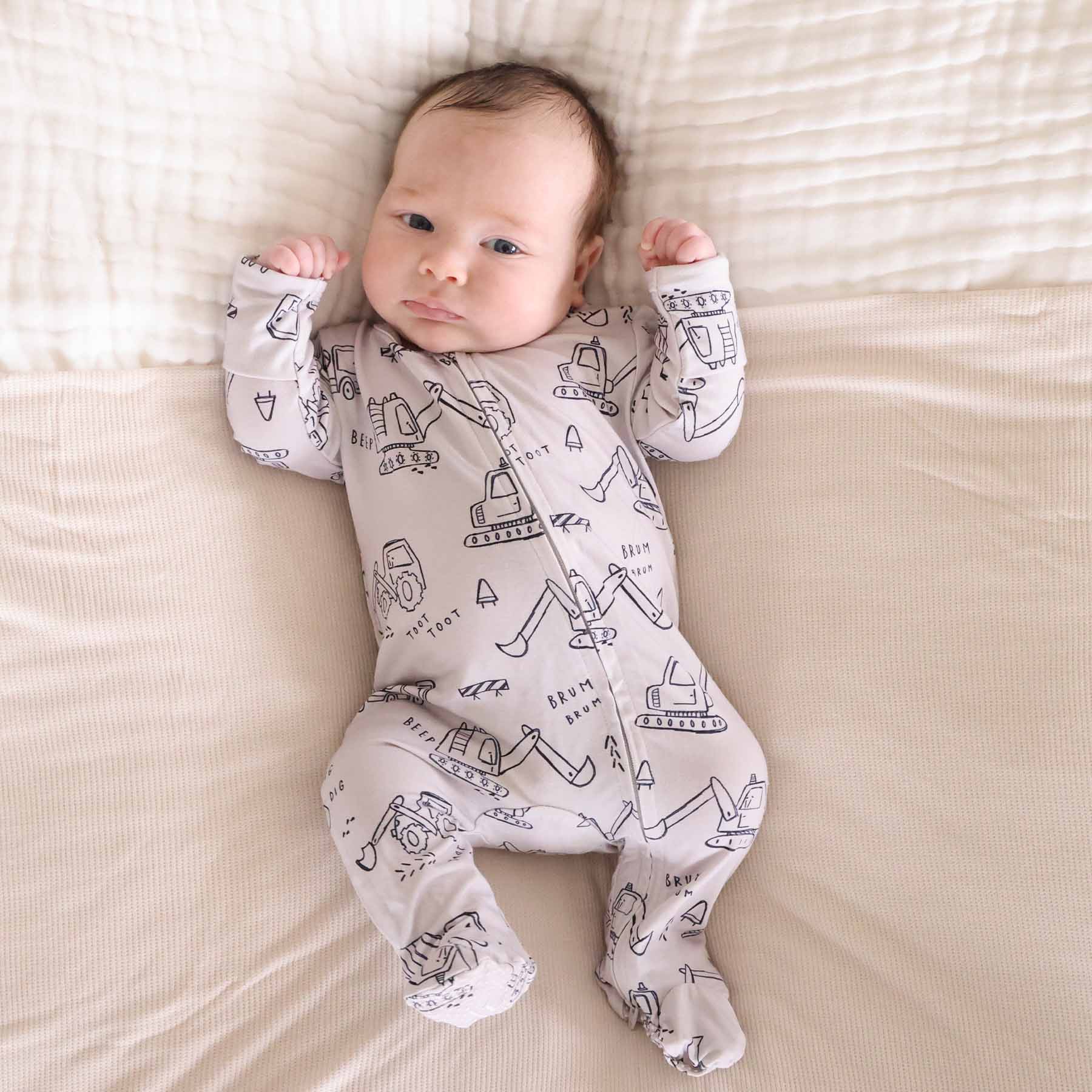  Doodle Dozers Zipper Footie、mySite、layawaytickets