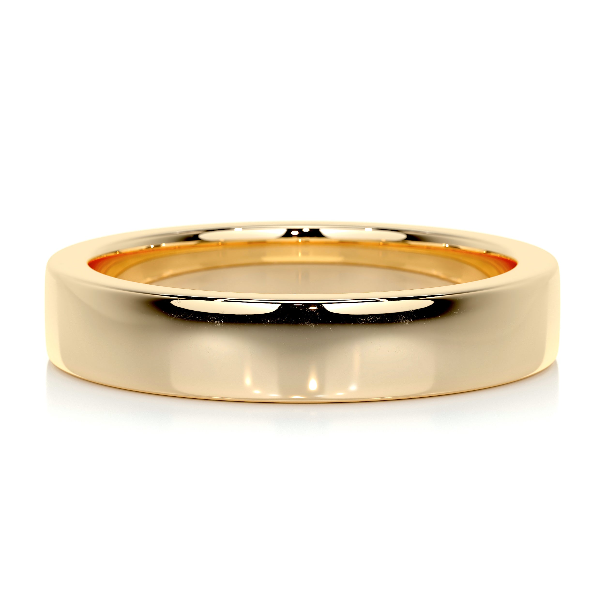 Peter Men's Wedding Band -18K Yellow Gold、mySite、hinf8tx79