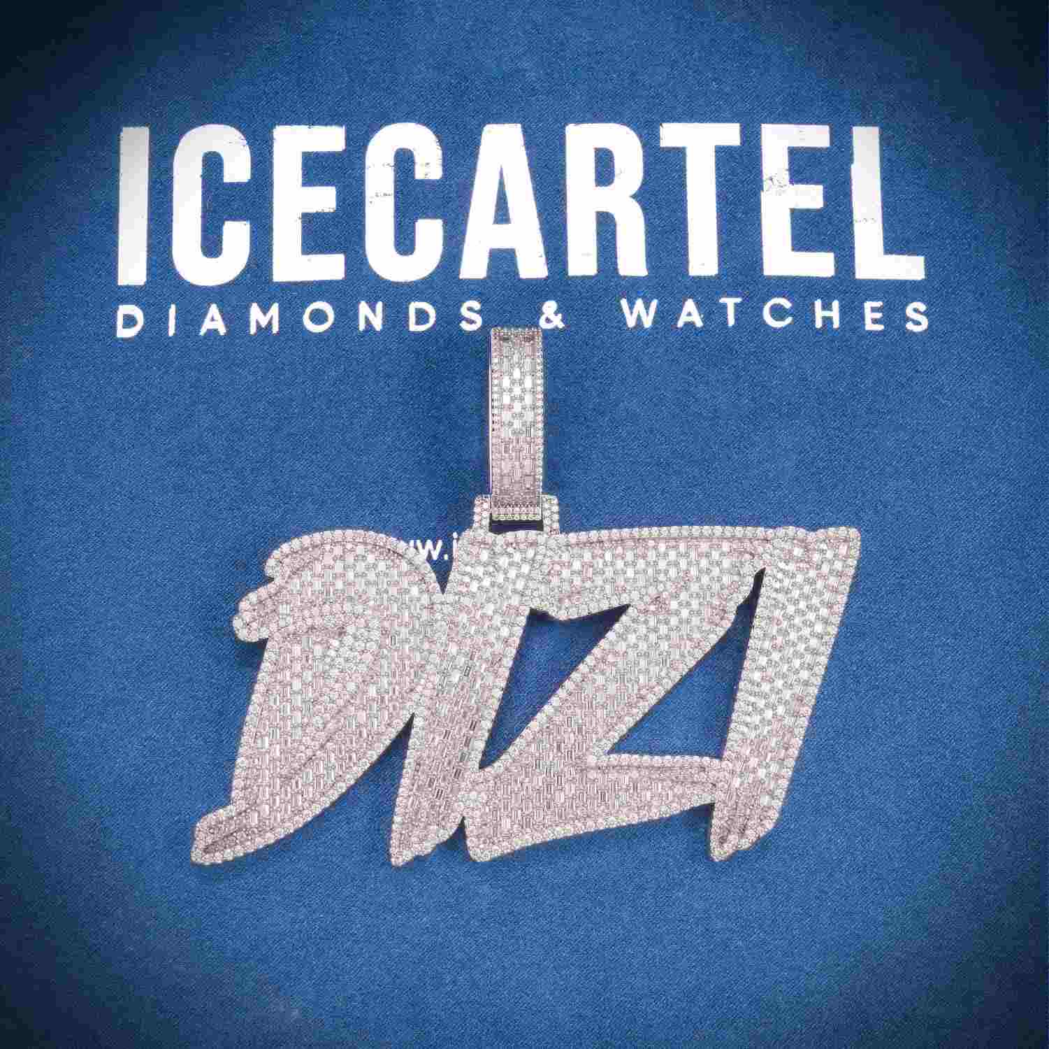 DIZI Custom Moissanite Pendant 14K Gold、mySite、hinf8tx79