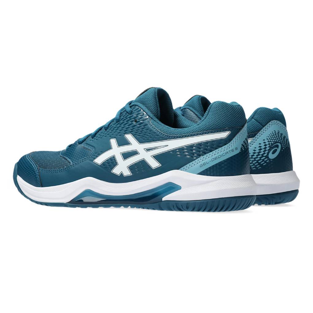 Asics Gel Dedicate 8 Men's Tennis Shoe (Teal/White)、mySite、neckold