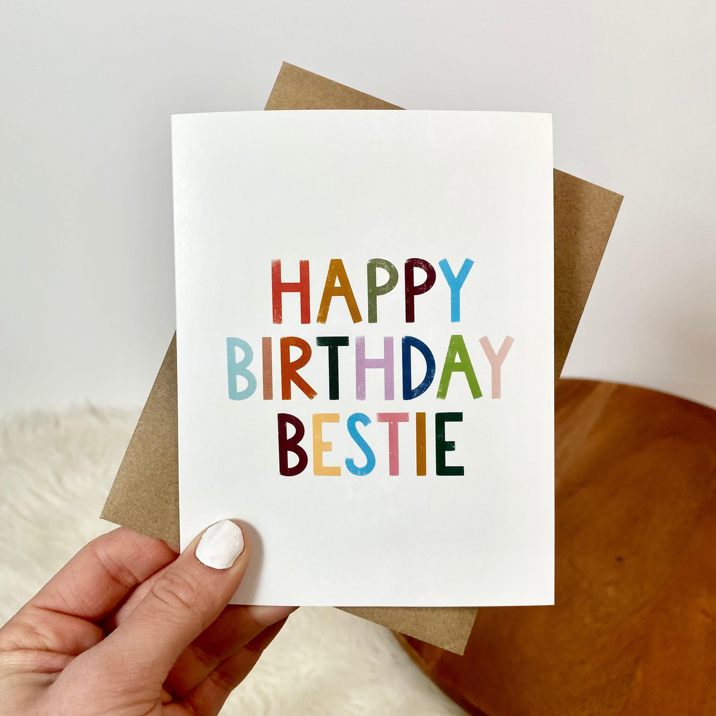  Bestie Birthday Card、mySite、elrpsem3k