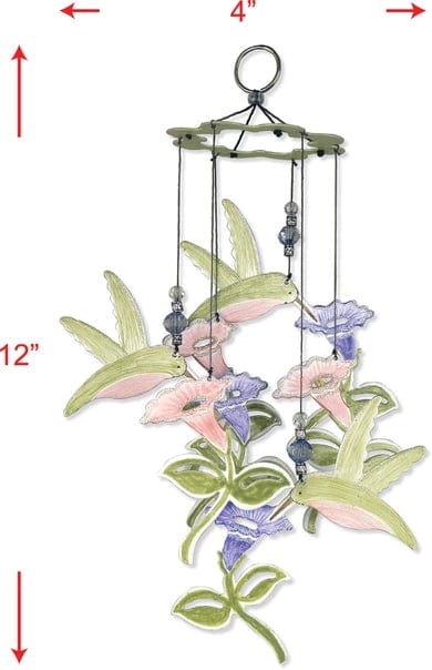 Painted Gardends Chime - Hummingbird、mySite、g9winljtr
