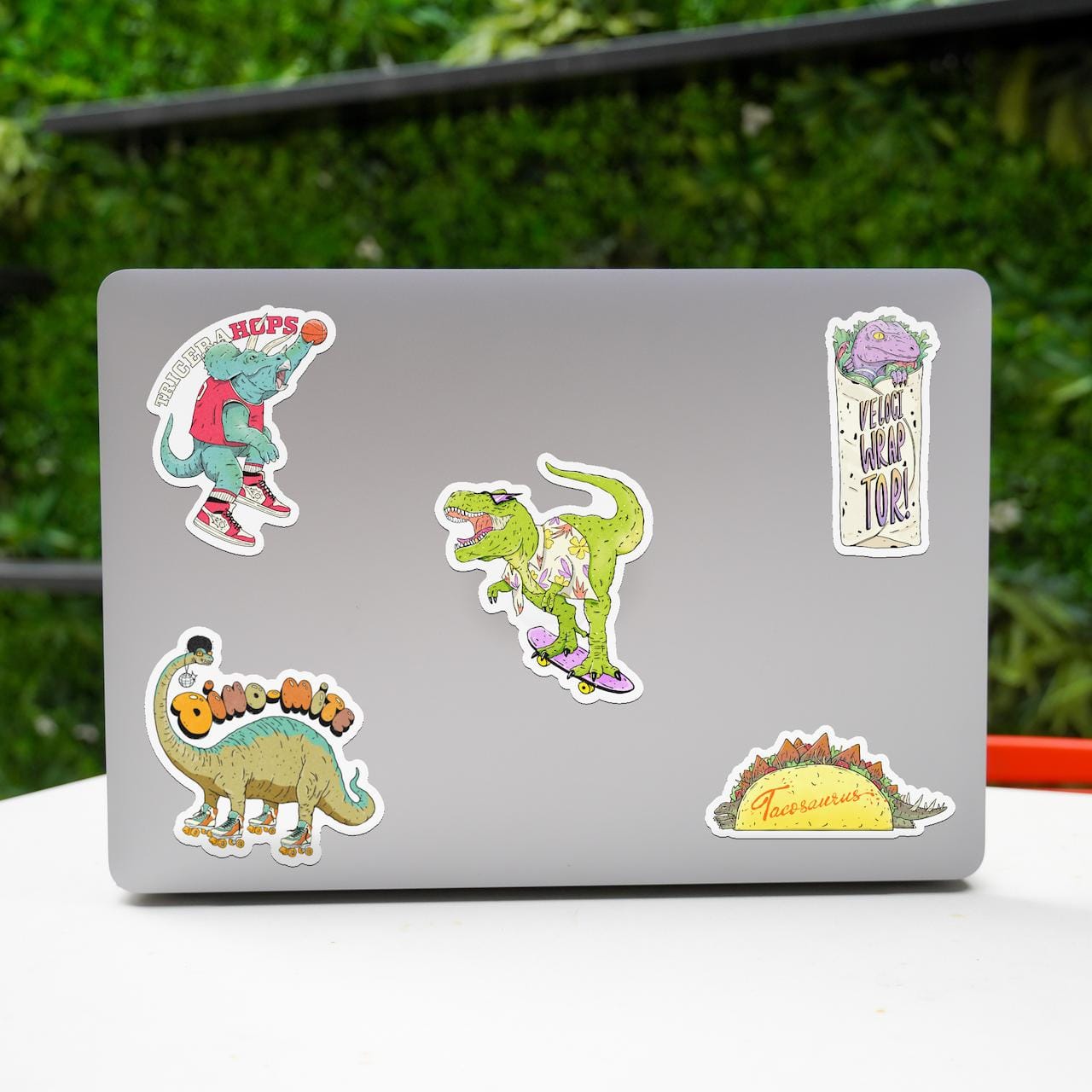  Funny Dinosaur Stickers 5 Pack、mySite、ghnorth