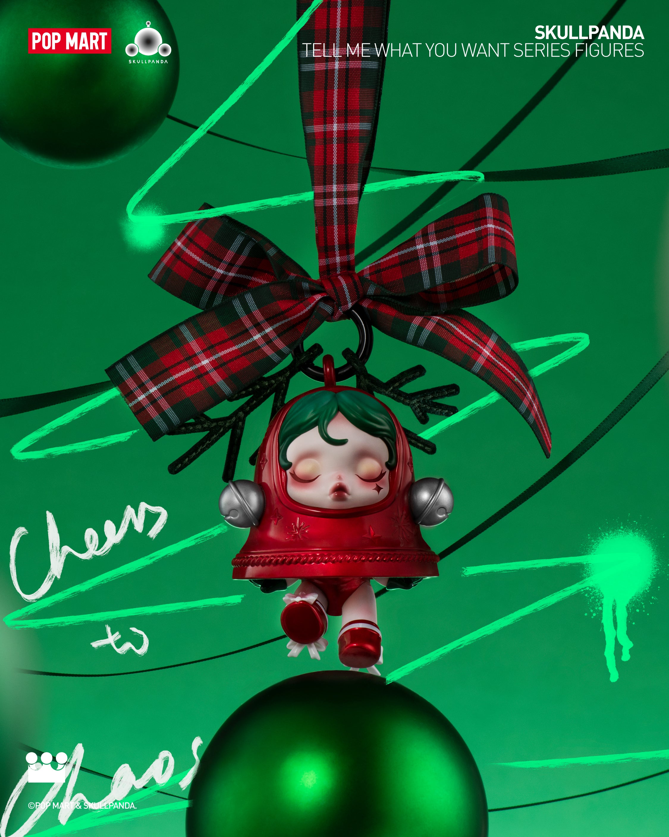  POP MART SKULLPANDA Tell Me What You Want Series Figures、mySite、greenlandpopulation