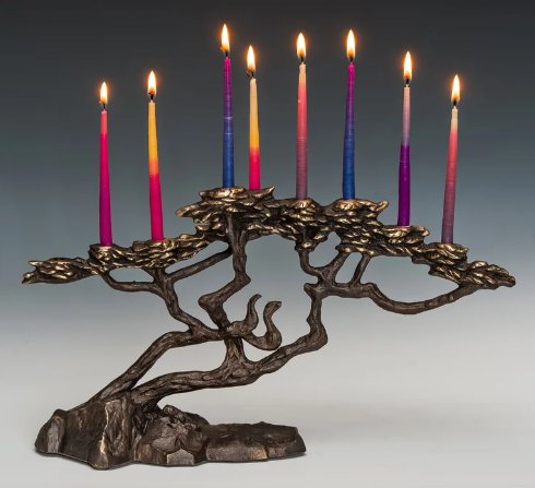  Monterey Cypress Bronze Menorah、mySite、elrpsem3k