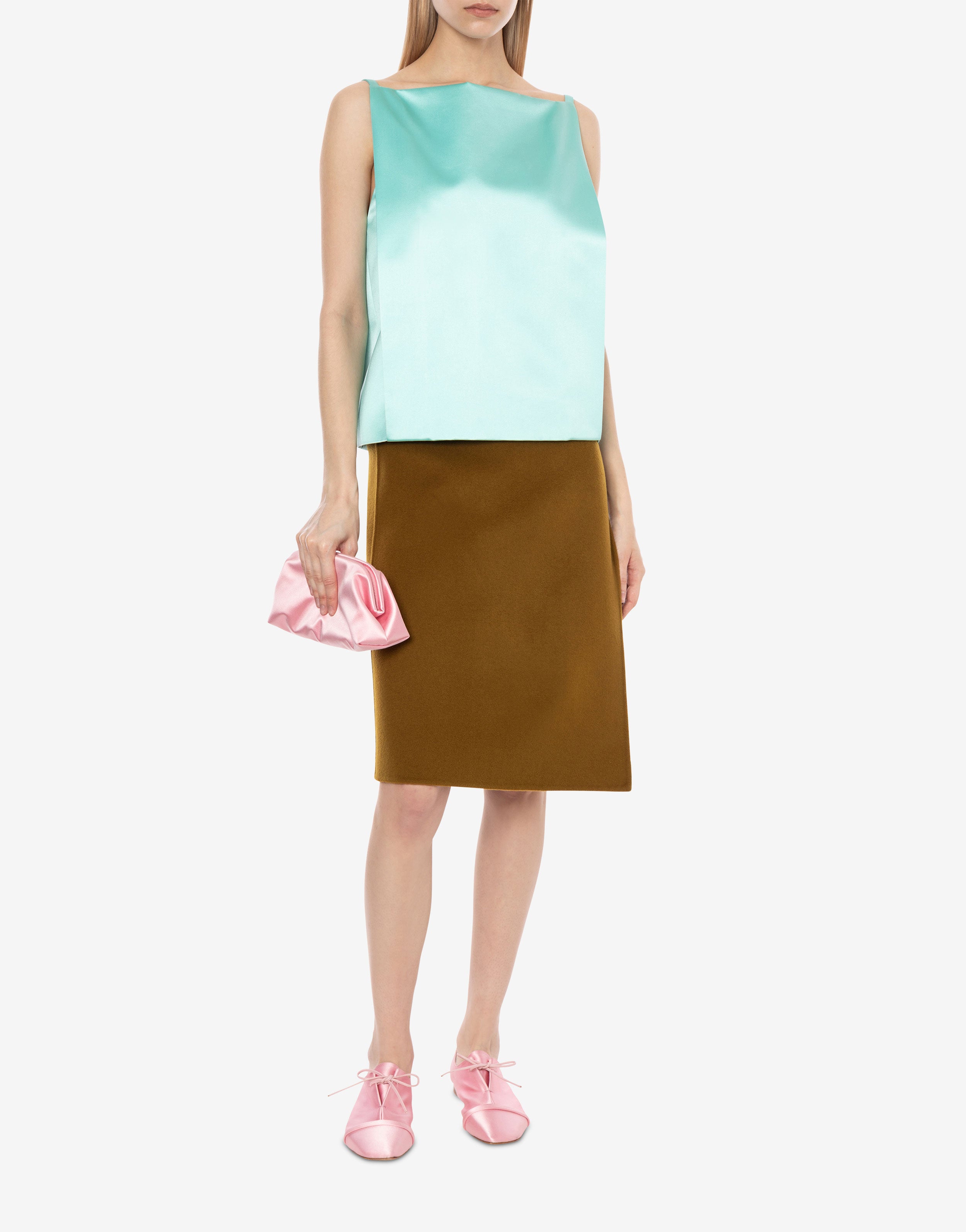 Gonna a portafoglio in panno double、mySite、aoinhome