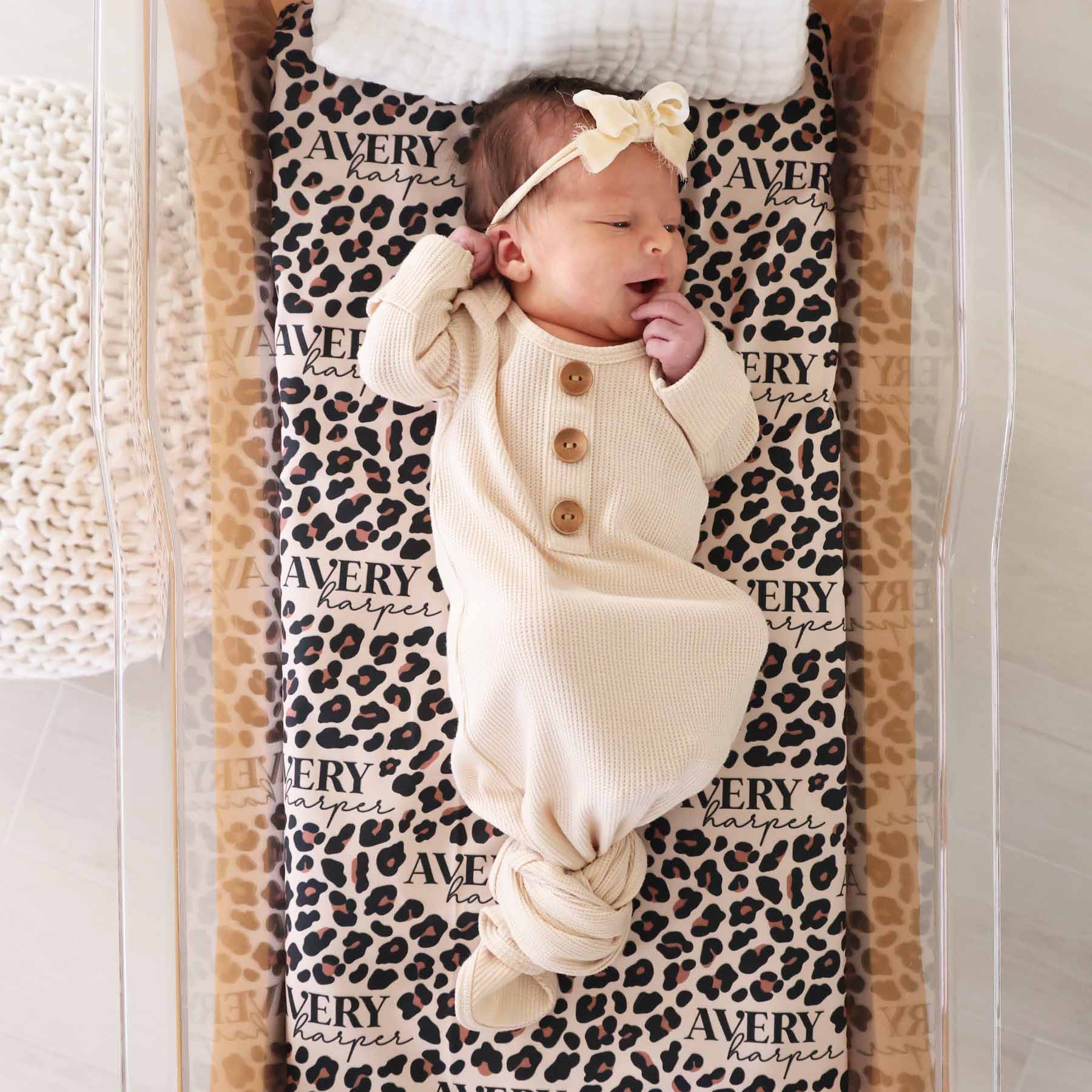  Seeing Spots Leopard Personalized Swaddle Blanket、mySite、layawaytickets