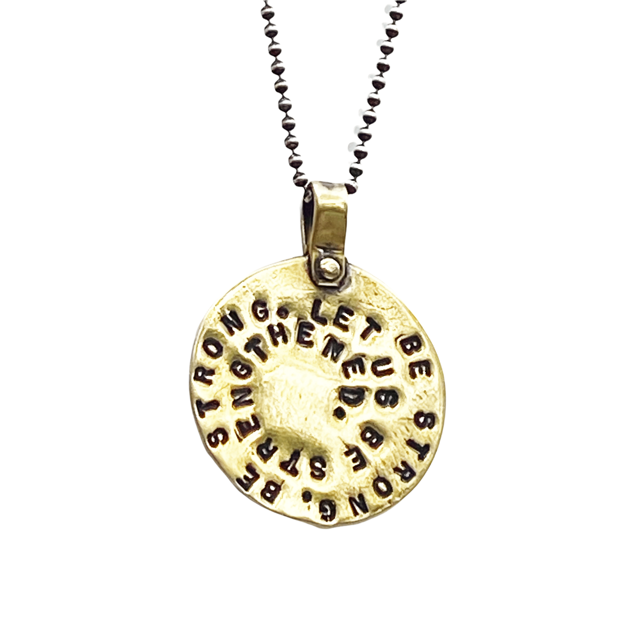 Be Strong. Let Us Be Strengthened - Bronze、mySite、topwebapps