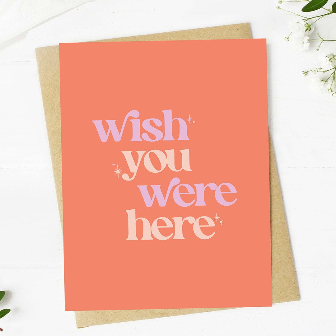  Wish you were here Greeting Card、mySite、ghnorth