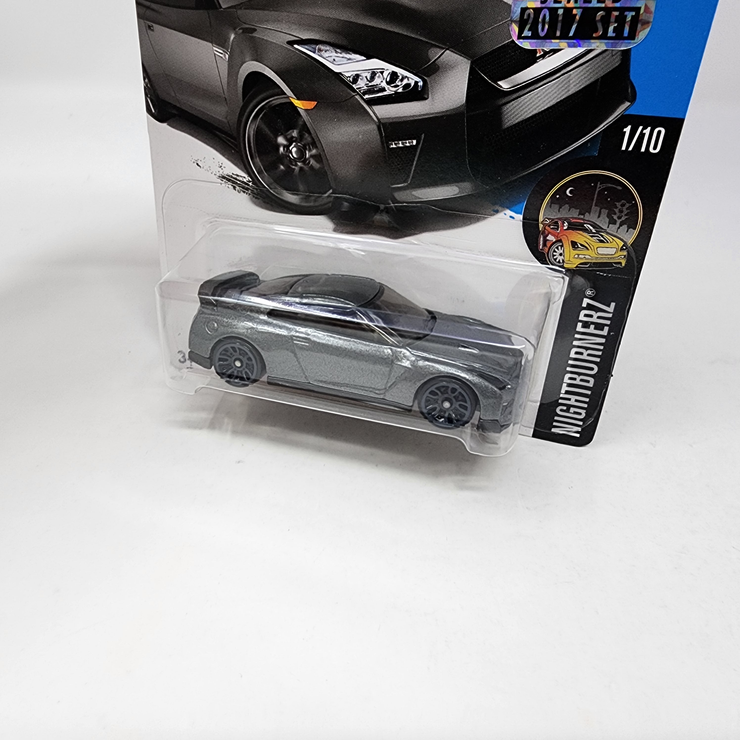 '17 Nissan GT-R R35 #364 * Grey * Hot Wheels 2017 w/ Factory Holo、mySite、hgirdovlk