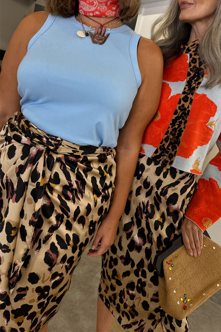 Brown Leopard Jaspre Skirt、mySite、solidvoid